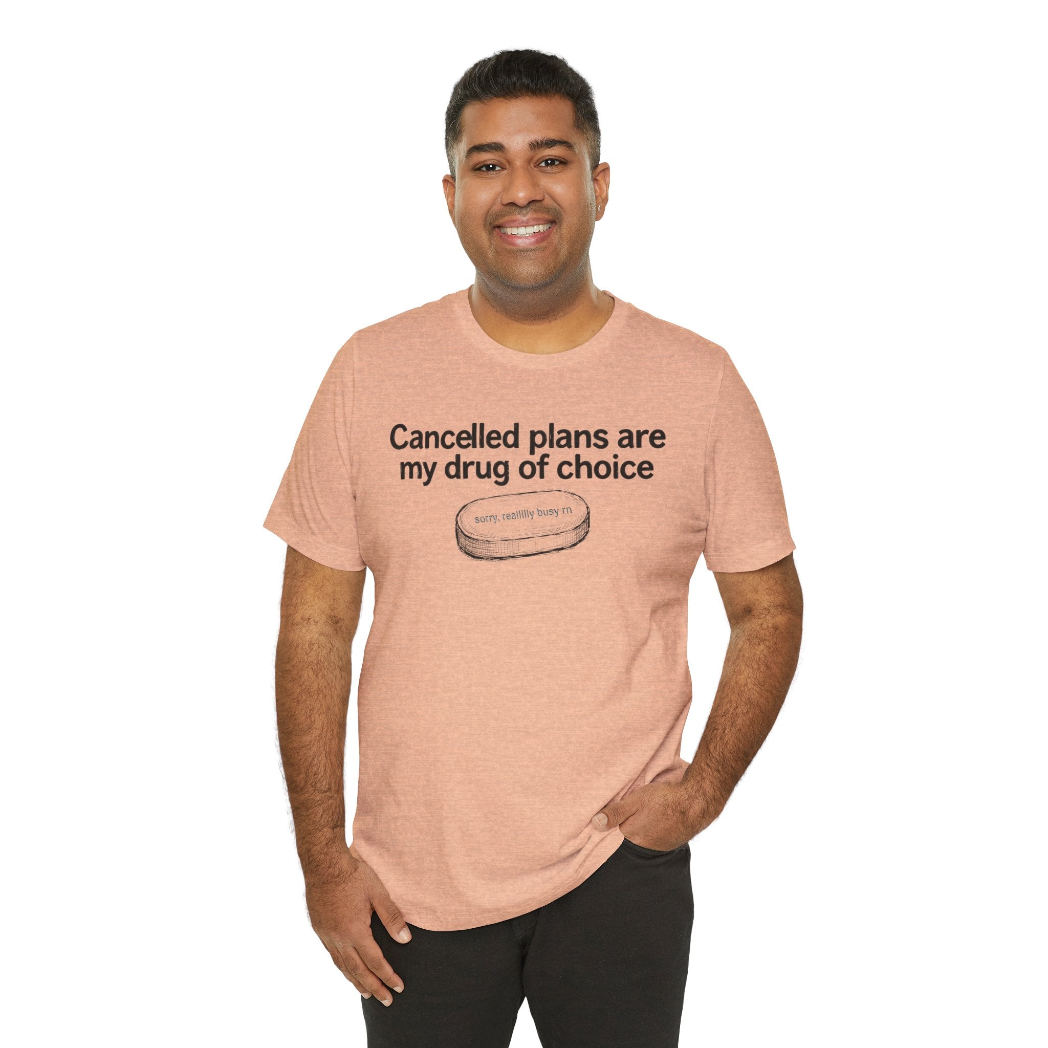Cancelled Plans T-Shirt | JOMO Introvert Humor Tee