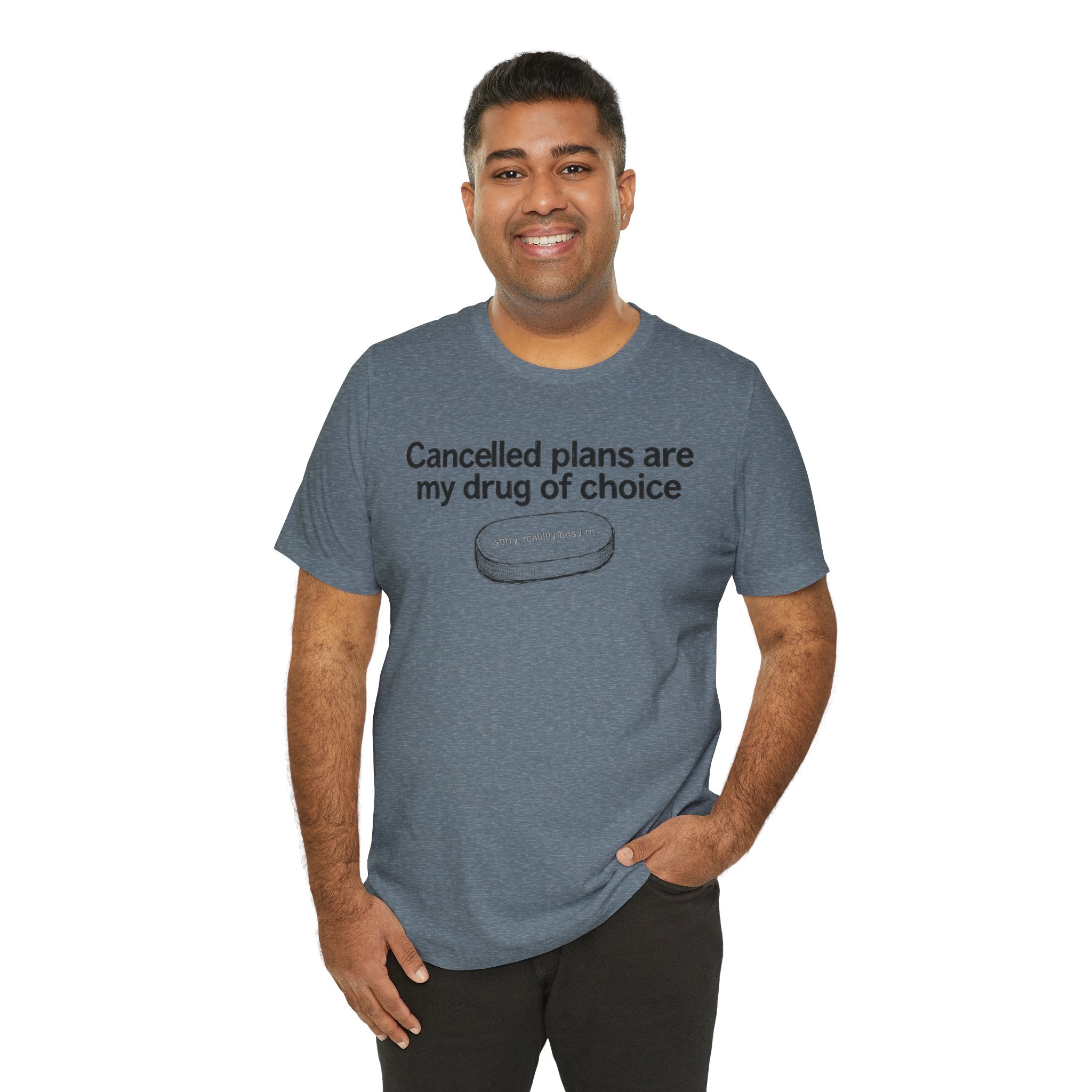 Cancelled Plans T-Shirt | JOMO Introvert Humor Tee