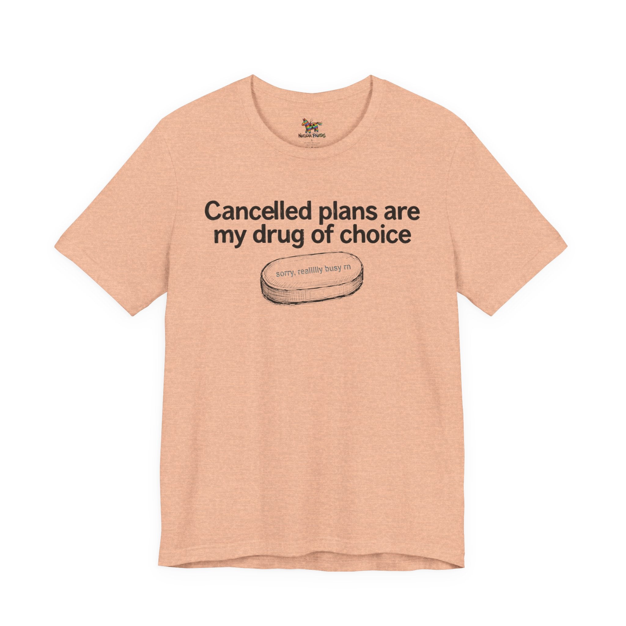 Cancelled Plans T-Shirt | JOMO Introvert Humor Tee