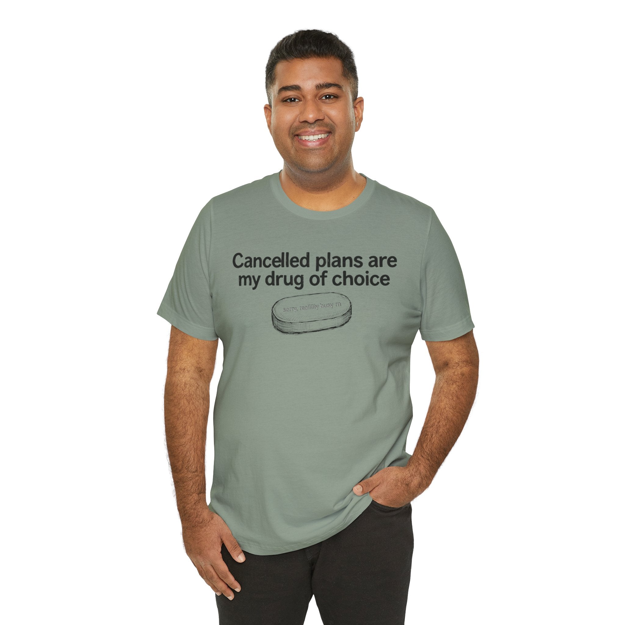 Cancelled Plans T-Shirt | JOMO Introvert Humor Tee