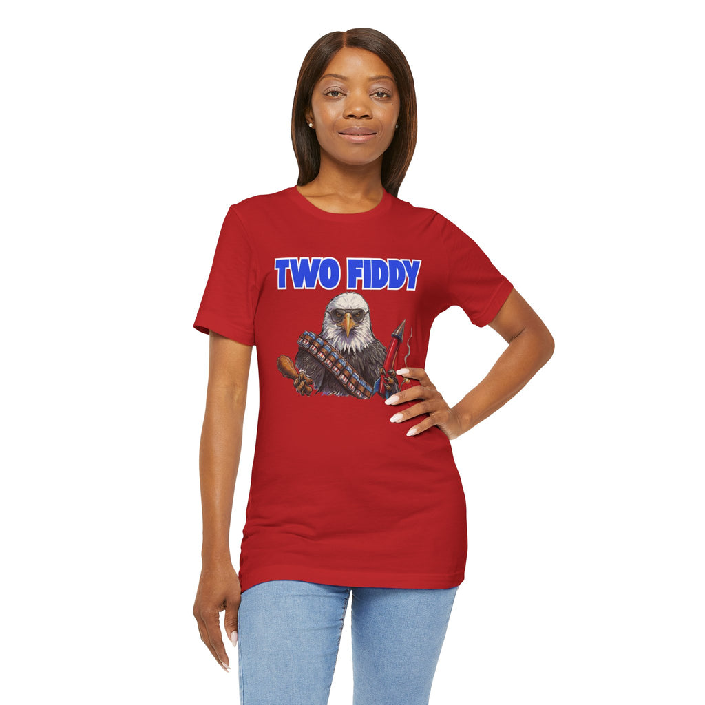 "Two Fiddy" Eagle Tee: 250 Years of Freedom & Fireworks (2026 Edition)