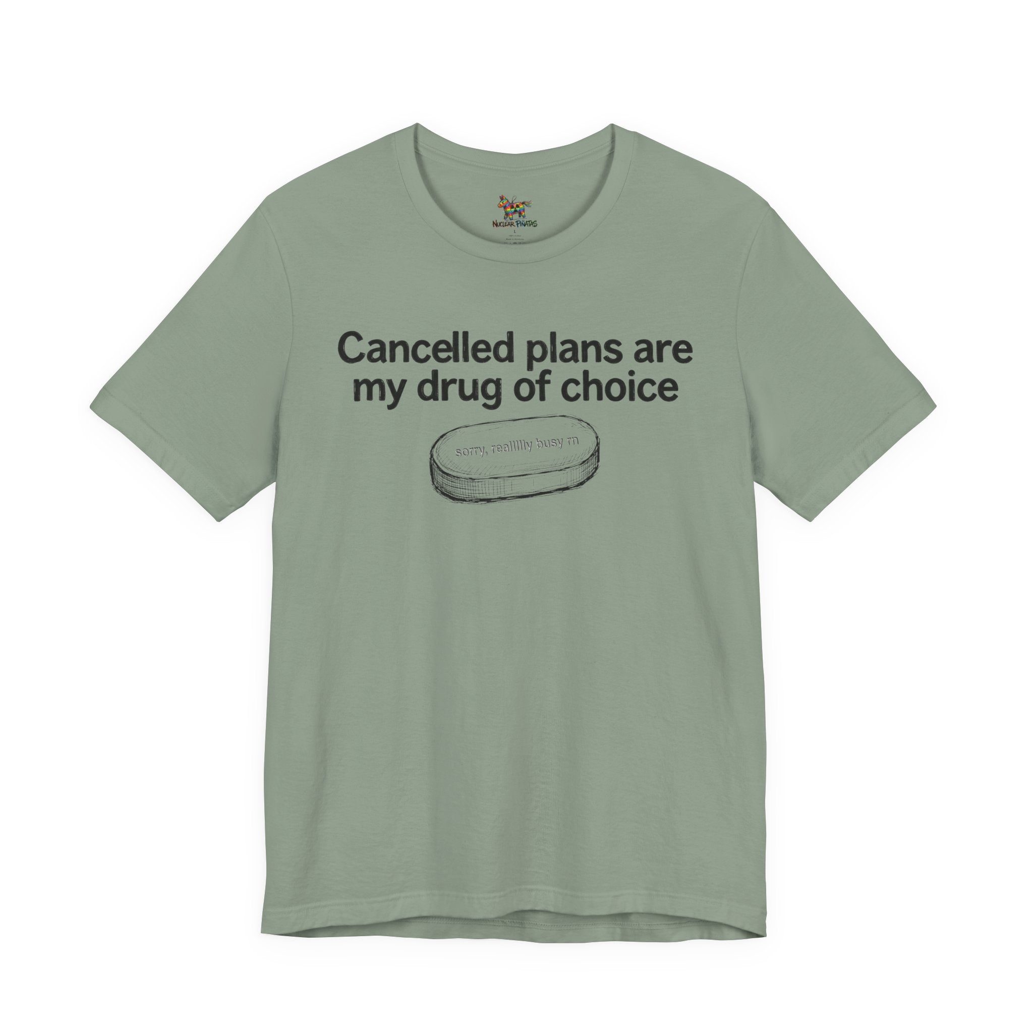 Cancelled Plans T-Shirt | JOMO Introvert Humor Tee